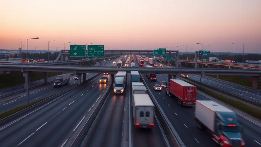 Freight corridor conditions of the kind behind many Chattanooga truck injury claims